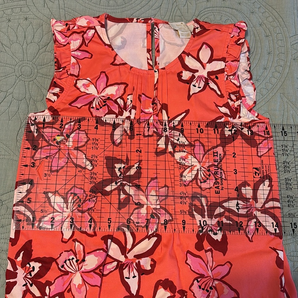 Kate Spade Skirt the Rules 140/10Years Floral Drop Skirt Dress - Picture 12 of 14